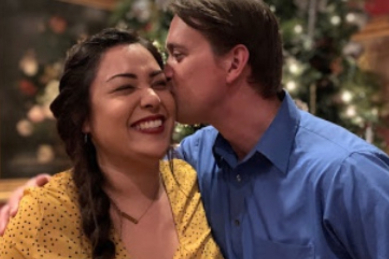 A Raleigh/Durham speed dating couple who just met